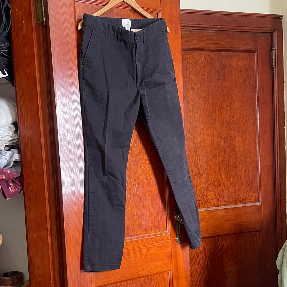 Dark Navy Skinny Pants